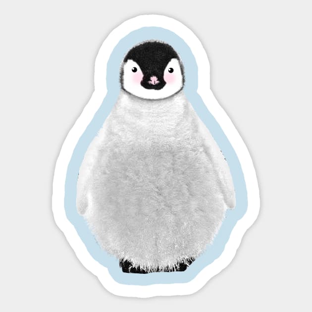 penguin Sticker by myepicass